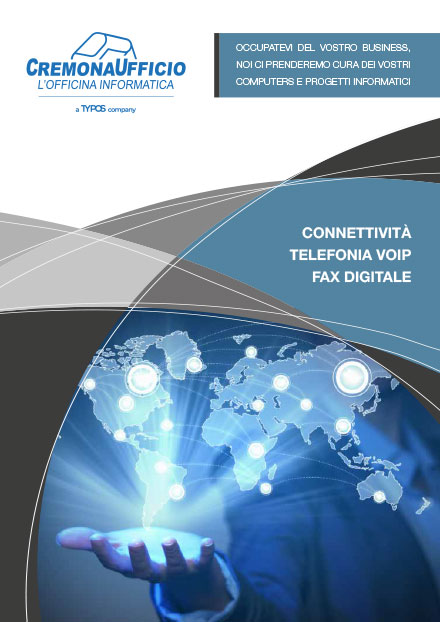 Copertina Catalogo Fonia Fax ADSL Fibra Ottica