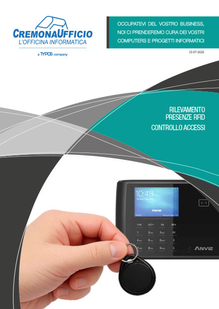 Copertina Catalogo TIMBRACARTELLINI – RILEVAMENTO PRESENZE RFID – CONTROLLO ACCESSI